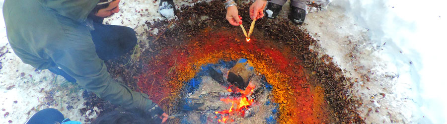 Práctica Artística en Bosque Yatana, territorio del deseo