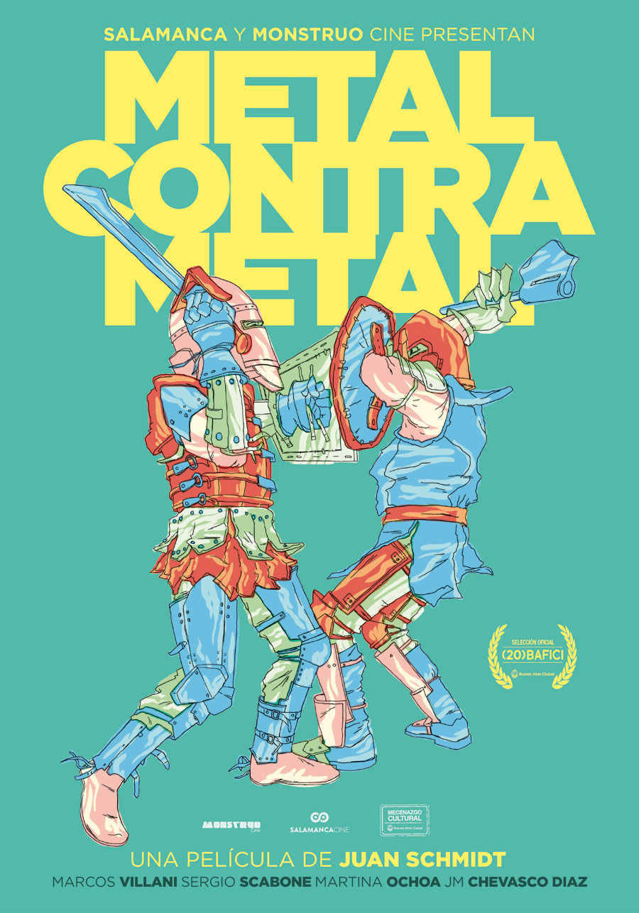 Metal contra metal - Afiche