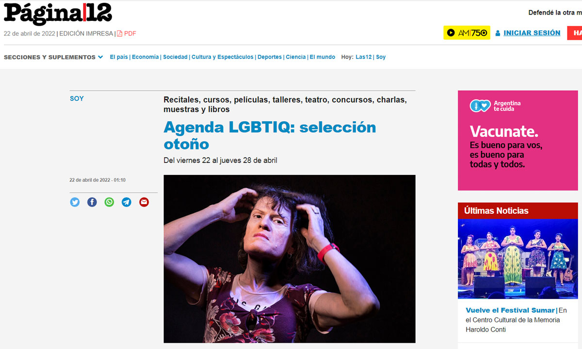 Agenda LGBTIQ: selección otoño