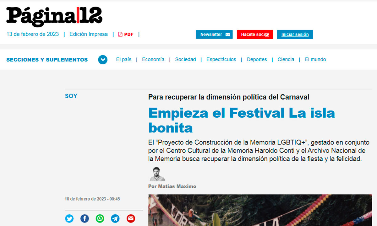 Empieza el Festival La isla bonita