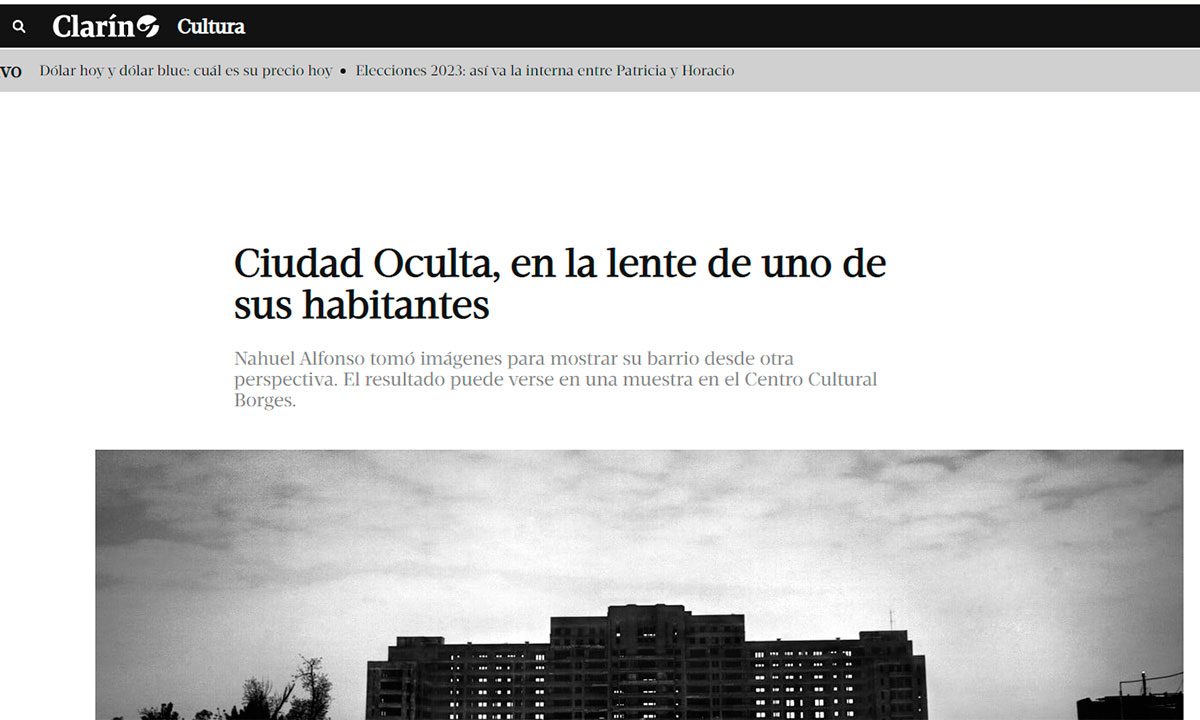 Ciudad Oculta, en la lente de uno de sus habitantes