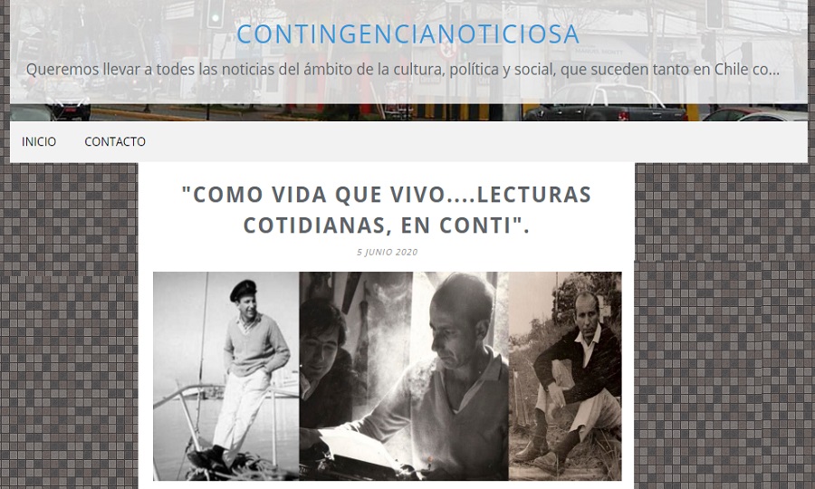 Como vida que vivo… lecturas contianas en el Conti