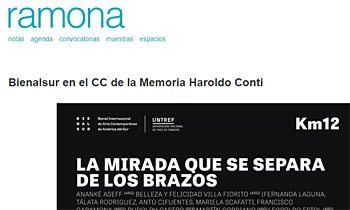 Bienalsur en el Centro Cultural de la Memoria Haroldo Conti